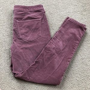 Universal Threads Mauve Corduroy Pants